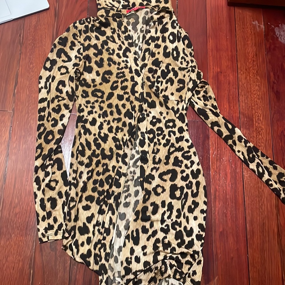 Guess soft cheetah dress